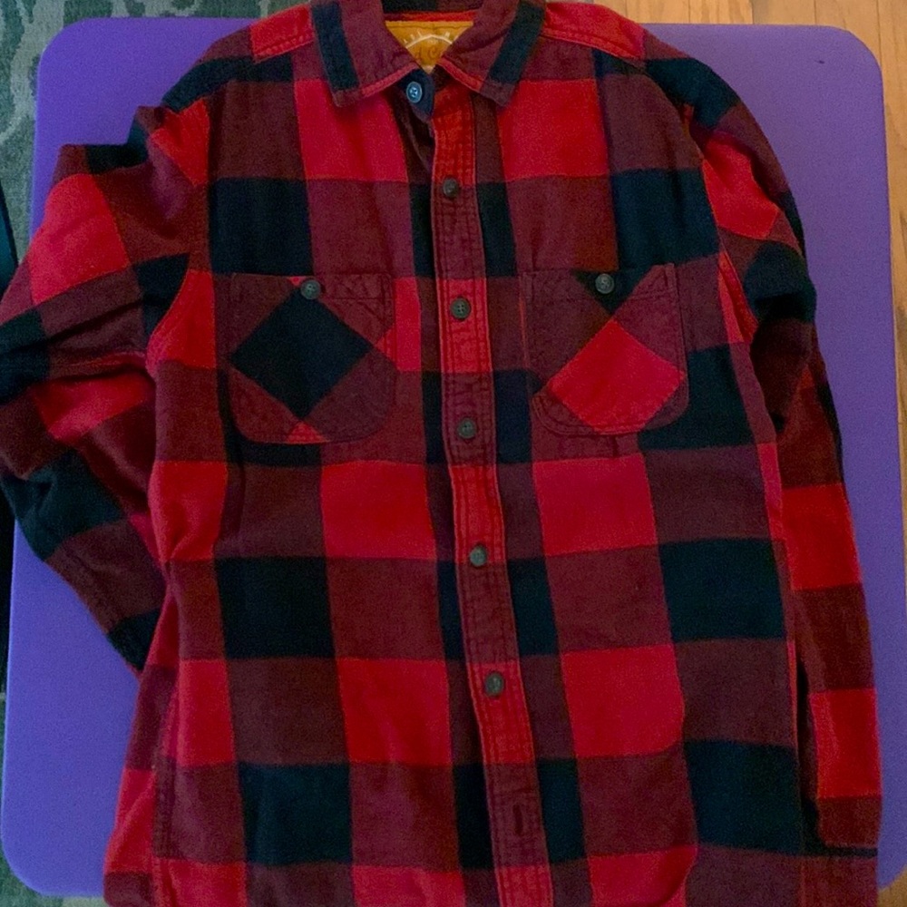 Red and black flannel